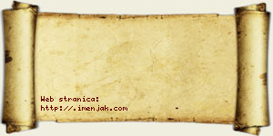 Damjan Stojaković vizit kartica